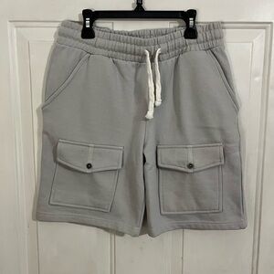 Paperbacks Light Gray Men's Cargo Shorts